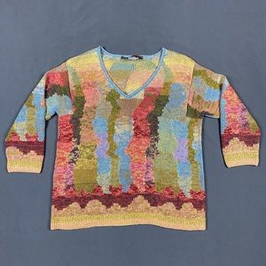 Earthy Patterned Sweater 💫